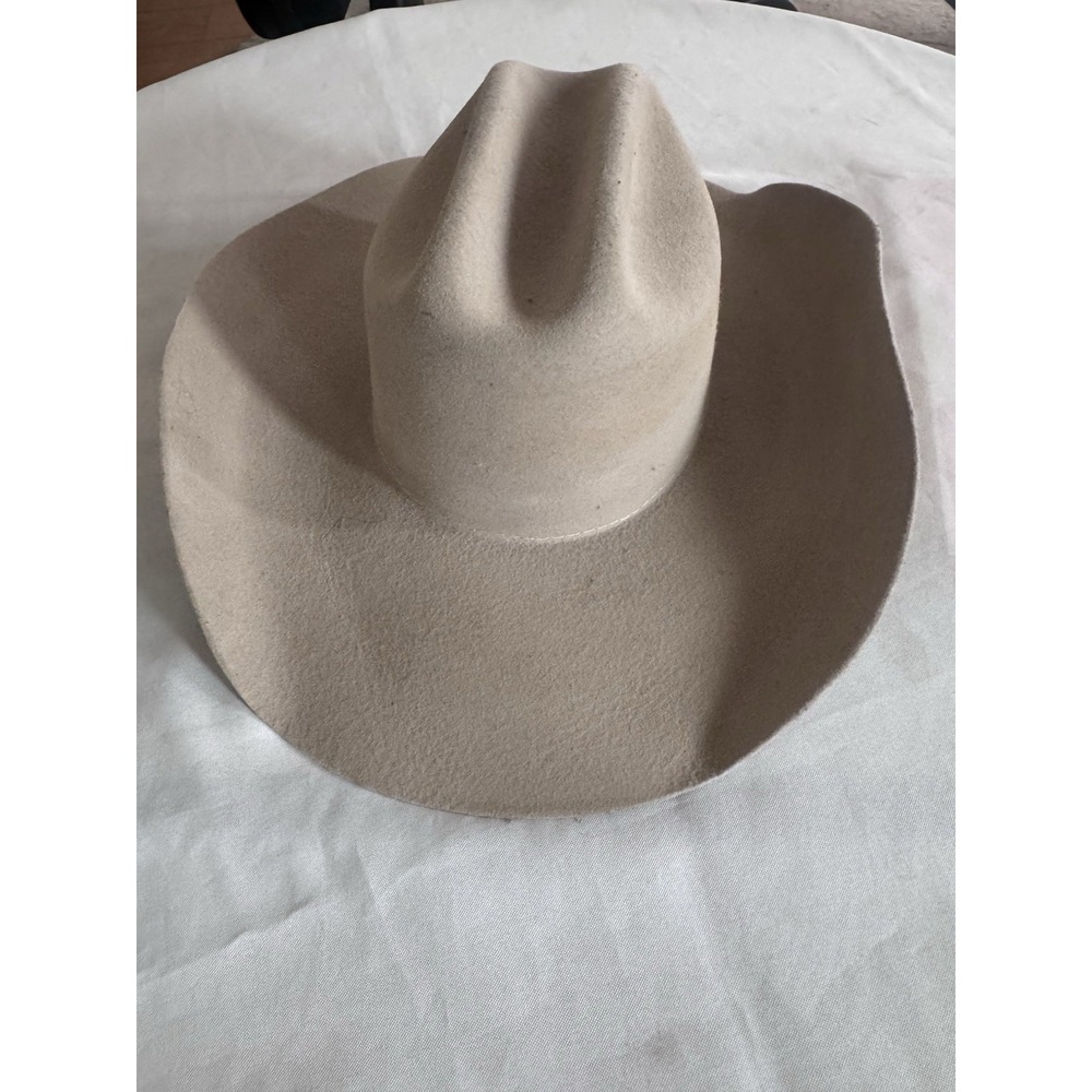 Texana Original Tombstone Western Cowboy synthetic Fur Felt  Hat Roper Sz 7
